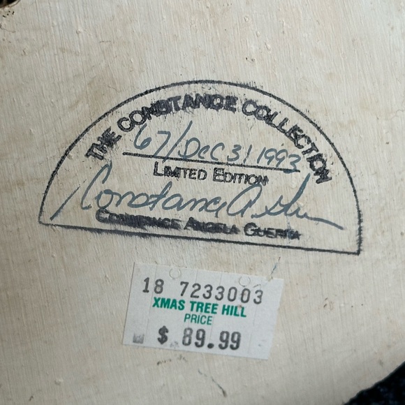 Cute signed Santa with a polar bear friend. Part of the Constance Collection. - Picture 5 of 7